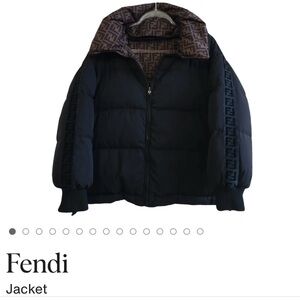 Fendi Black Winter Jacket Size S